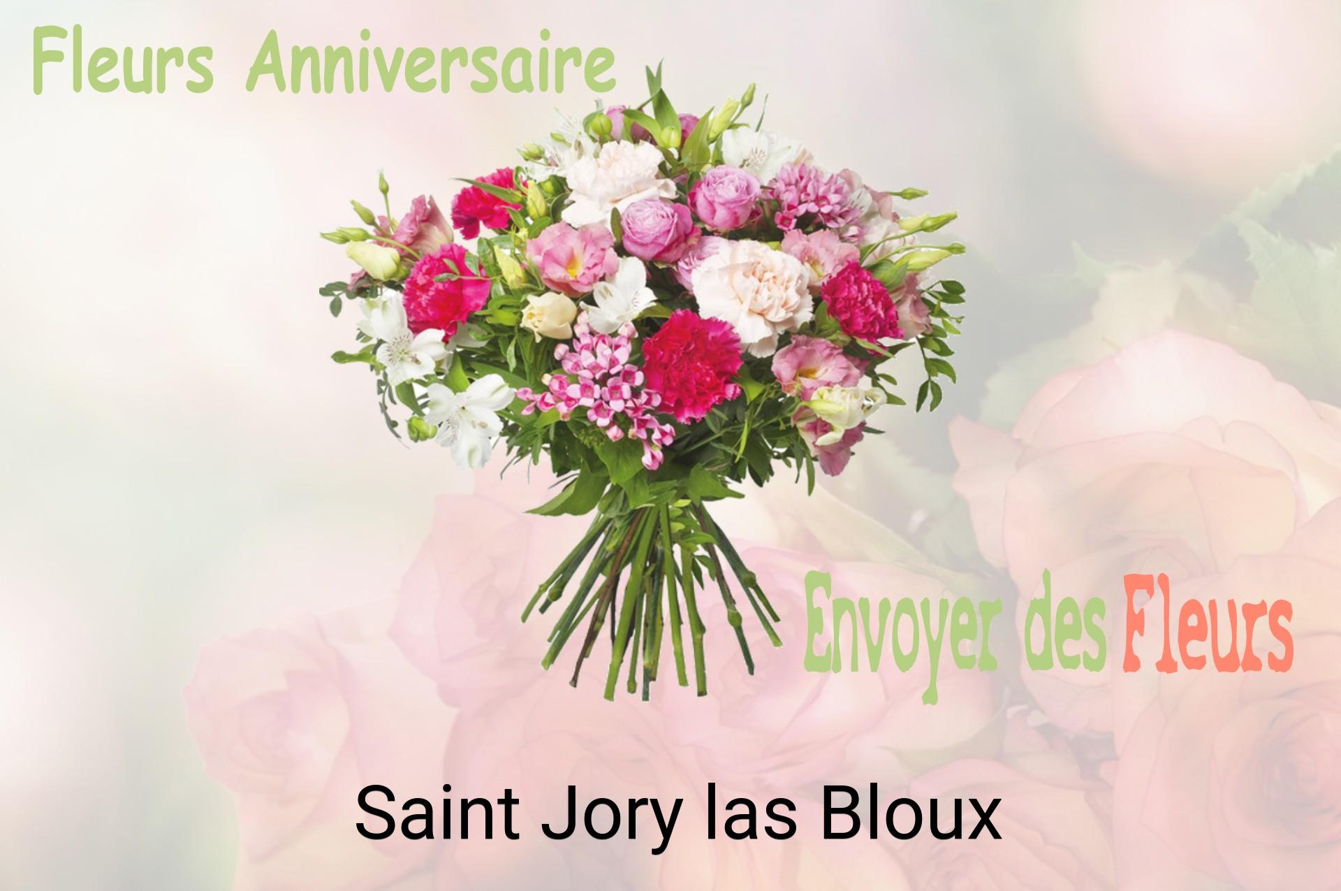 Bouquet de fleurs d’anniversaire livré à Saint-Jory-las-Bloux